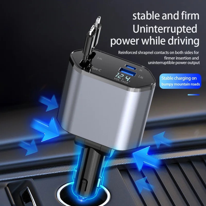 Retractable Car Charger