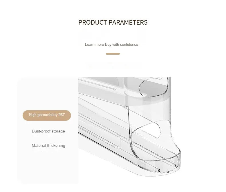 Rolling Egg Storage Box