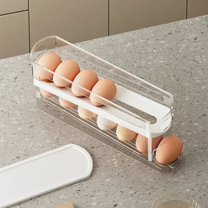 Rolling Egg Storage Box