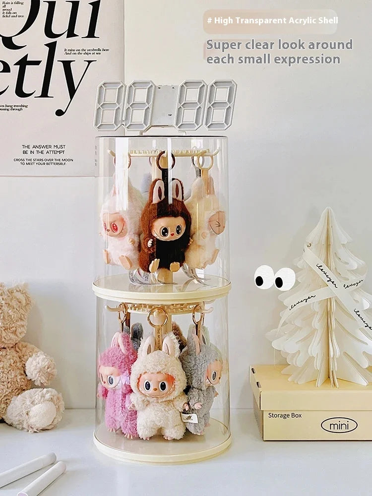 Labubu 17cm Pendant Display Transparent Box