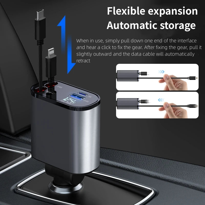 Retractable Car Charger