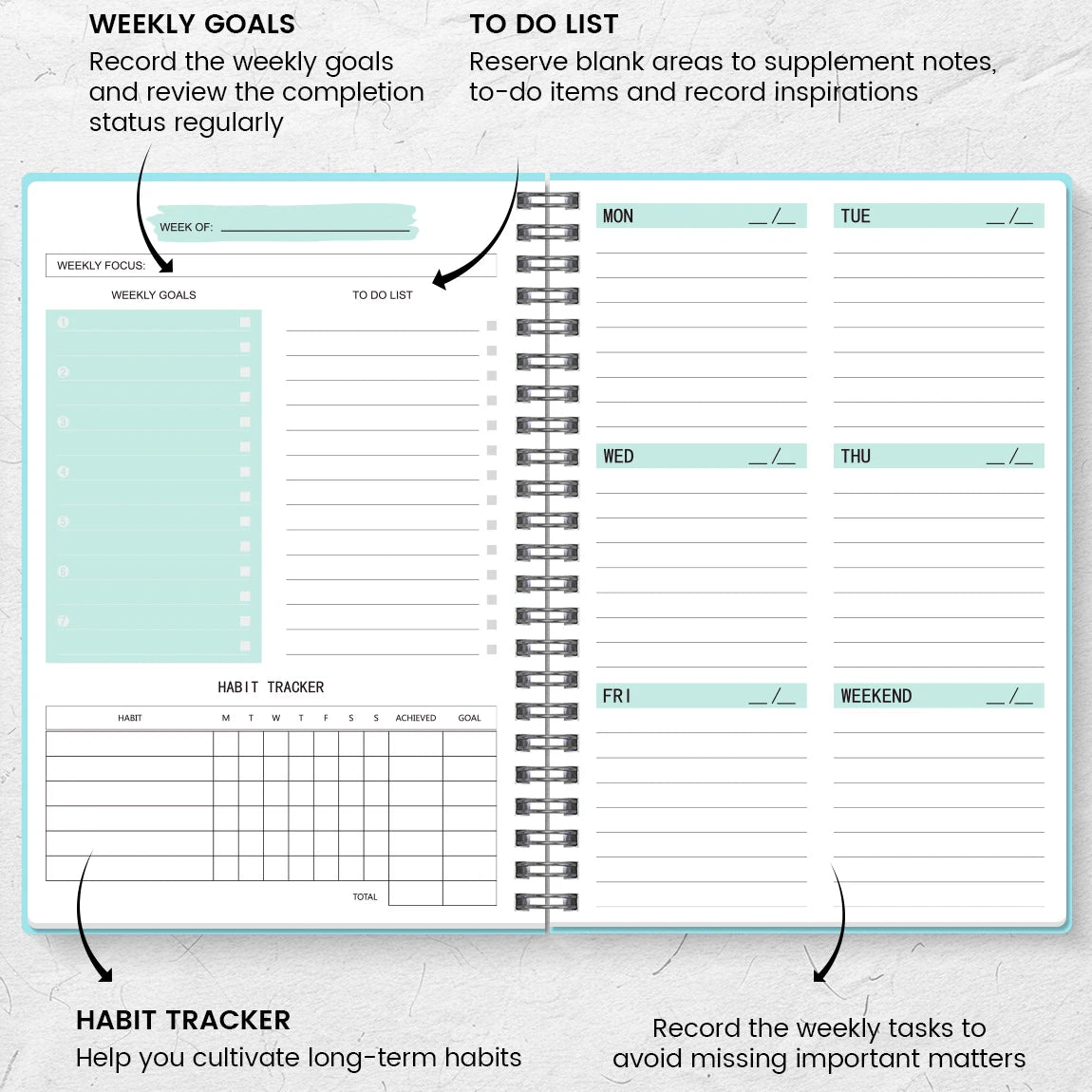 Weekly Planner Agenda