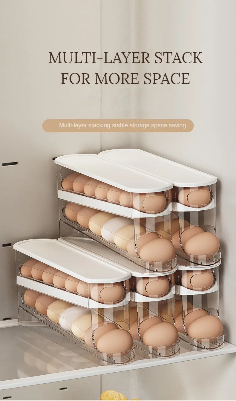 Rolling Egg Storage Box