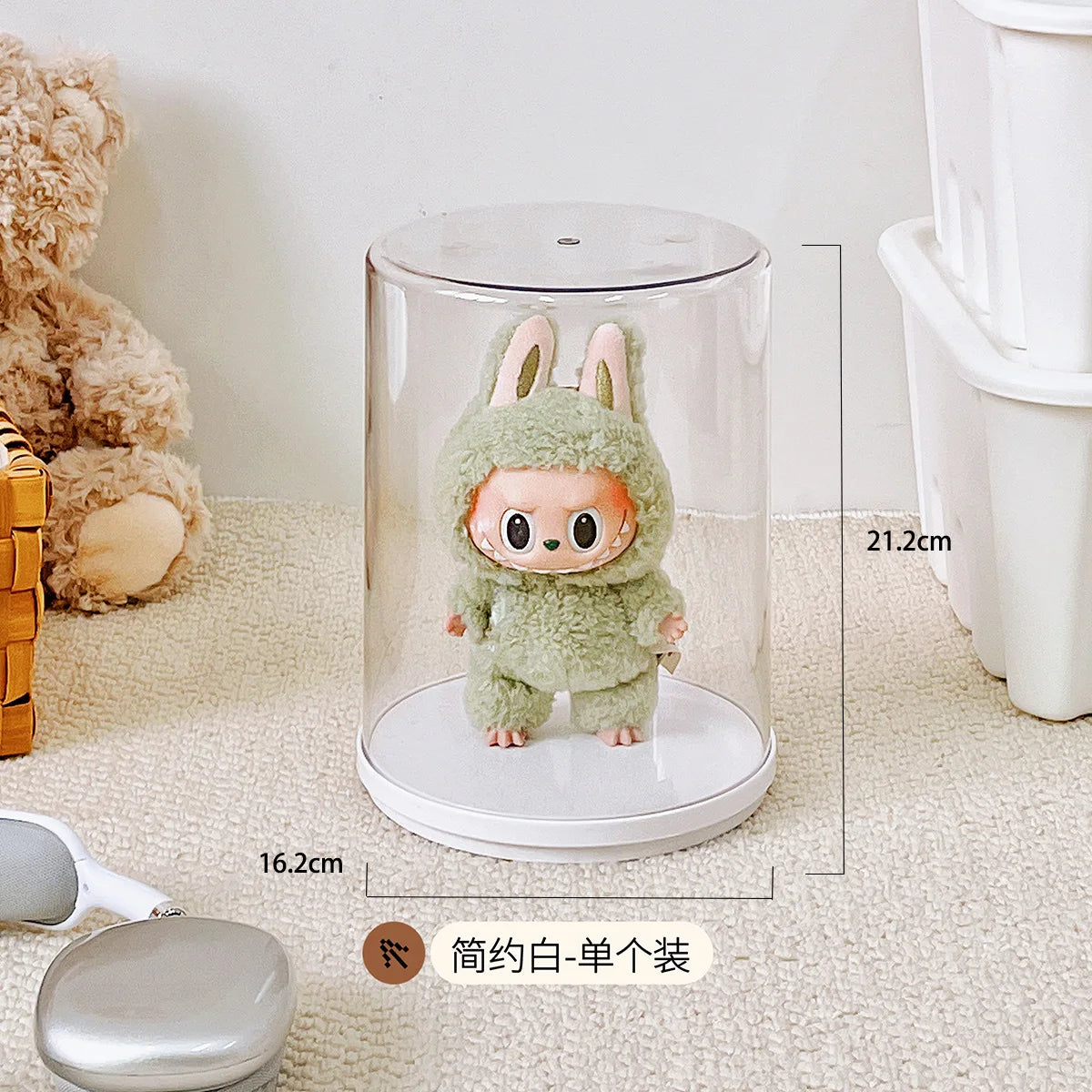 Labubu 17cm Pendant Display Transparent Box