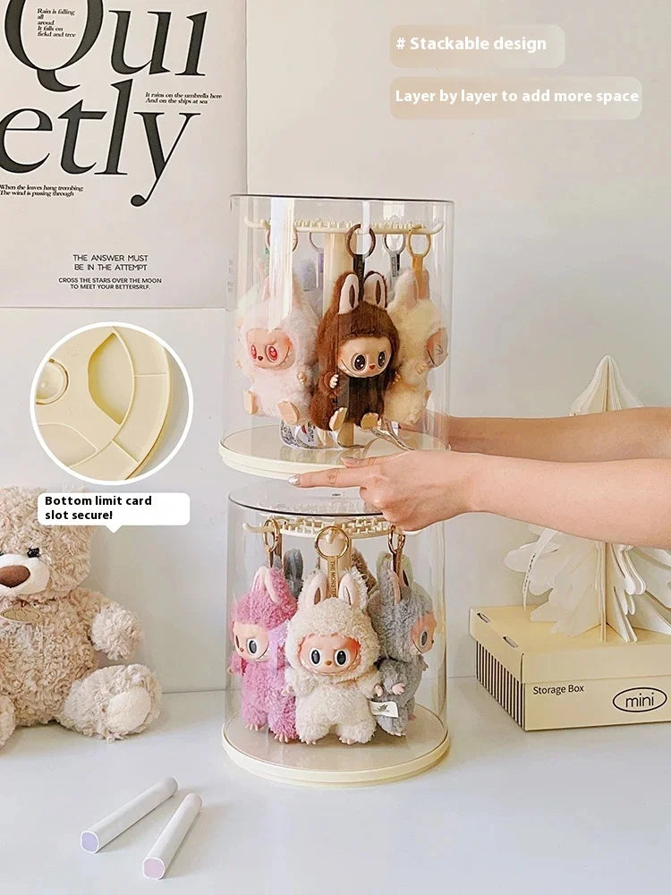 Labubu 17cm Pendant Display Transparent Box