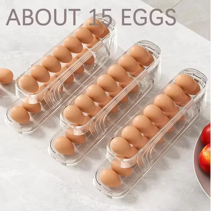 Rolling Egg Storage Box