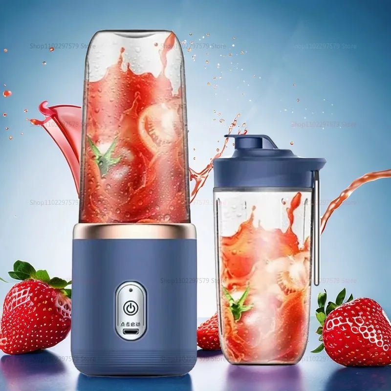 Portable Juicer Cup 6 Blade Blender