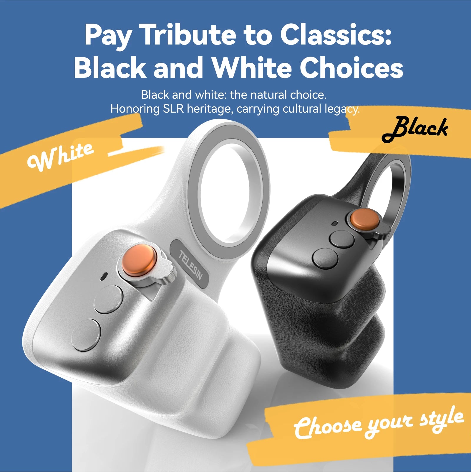 Magnetic Phone Camera Grip