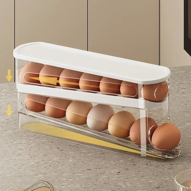 Rolling Egg Storage Box