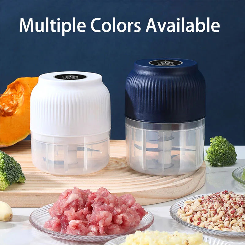 Rechargeable Electric Vegetable Chopper