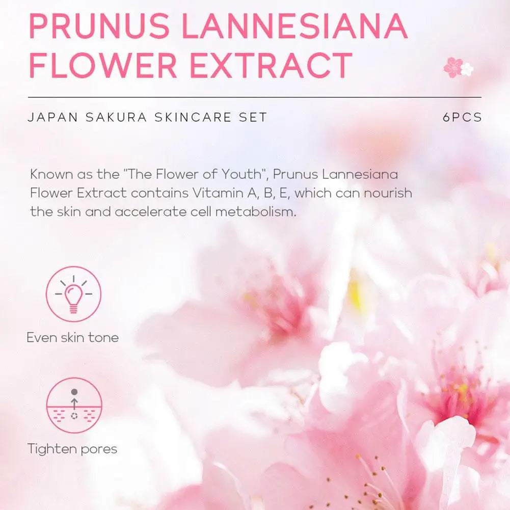 Sakura Skin Care Set