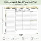 Weekly Planner To-Do List 52 Page