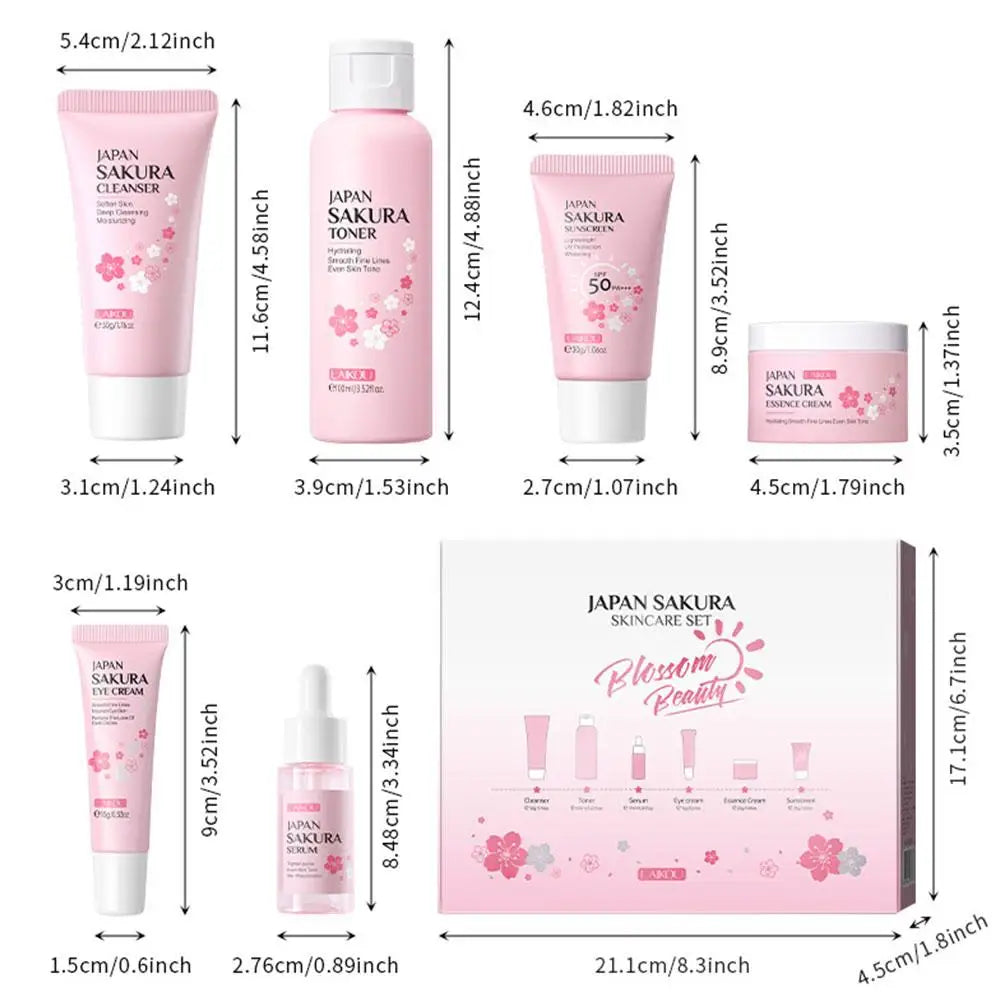Sakura Skin Care Set