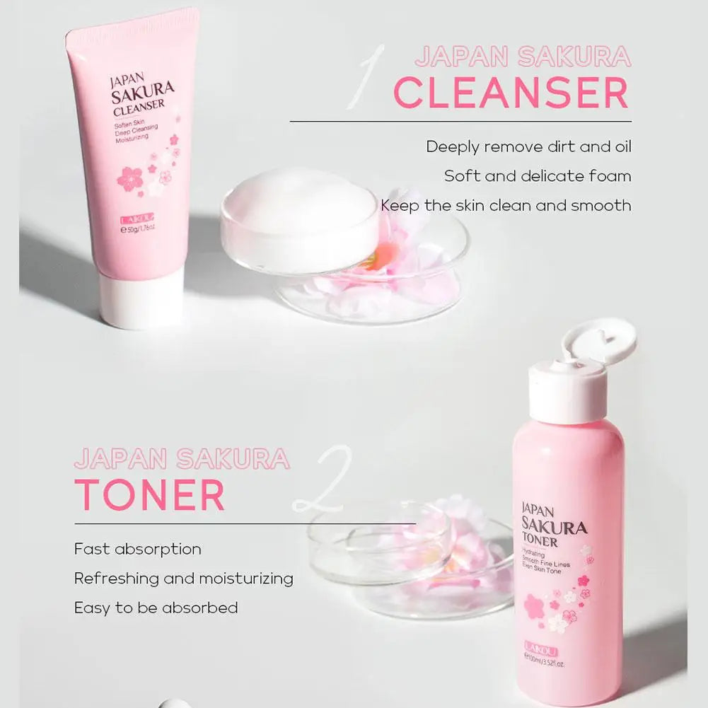 Sakura Skin Care Set