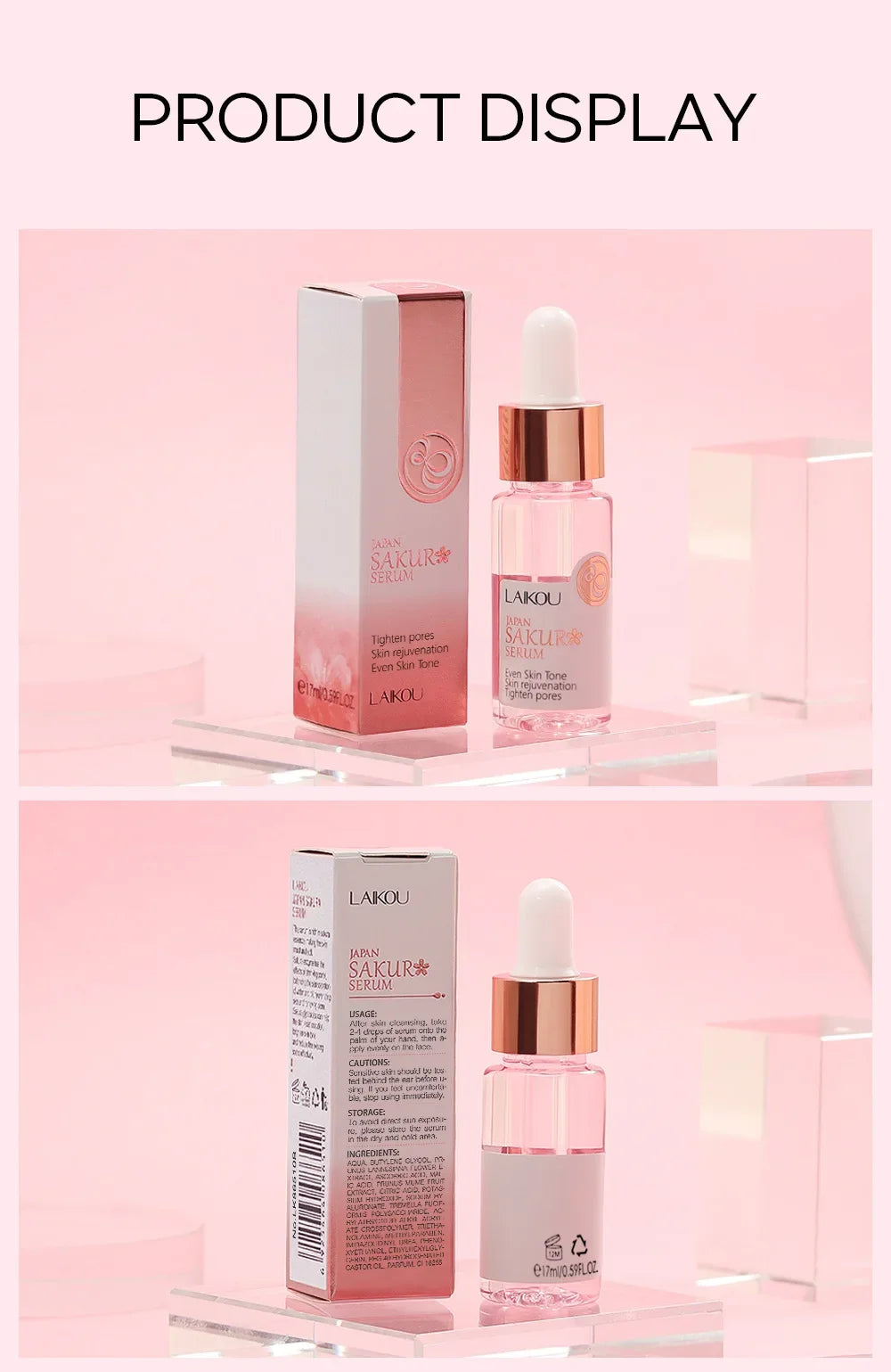 Sakura Face Essence Anti Wrinkle Serum