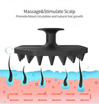 Silicone Shampoo Scalp Hair Massager