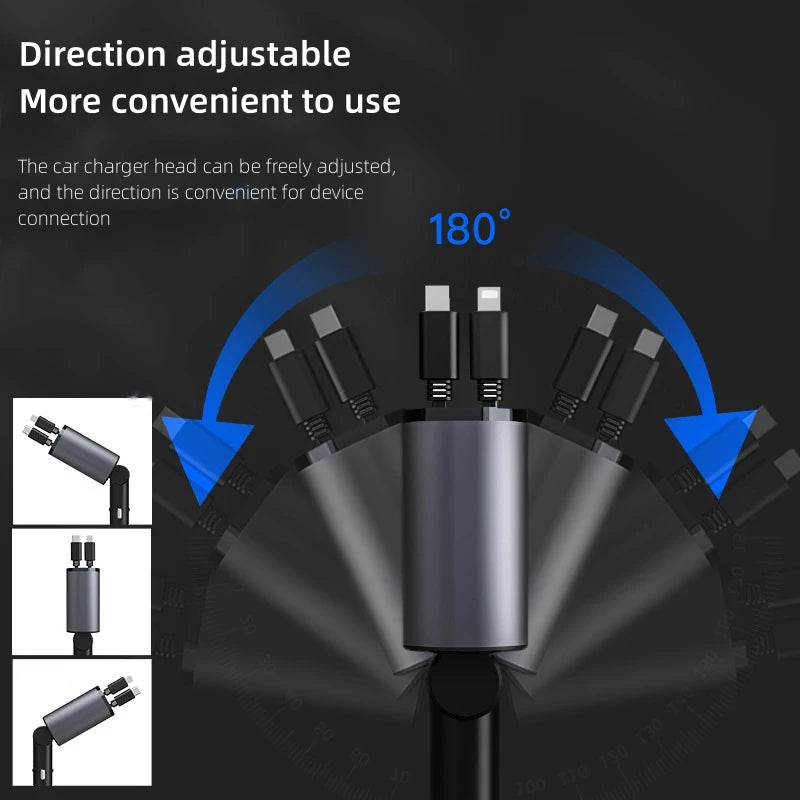 Retractable Car Charger