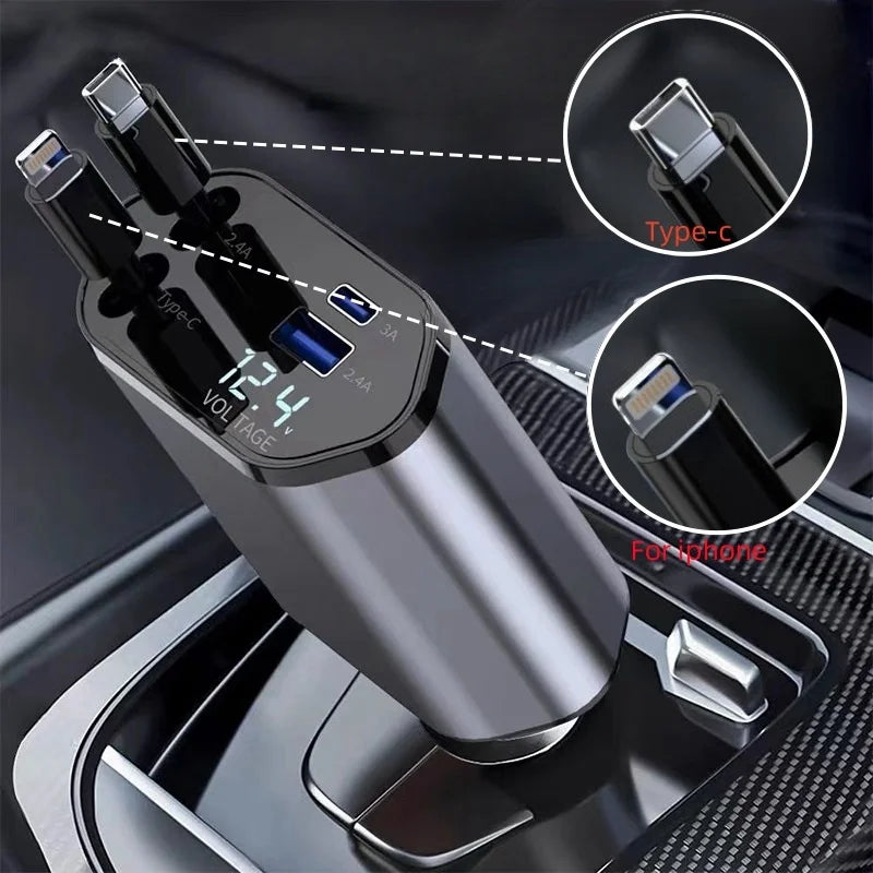 Retractable Car Charger