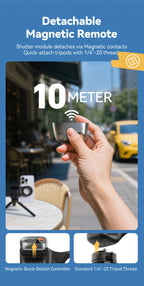 Magnetic Phone Camera Grip