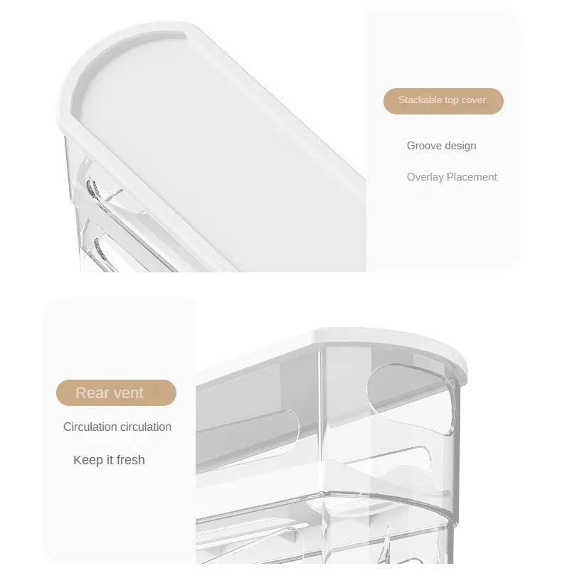 Rolling Egg Storage Box