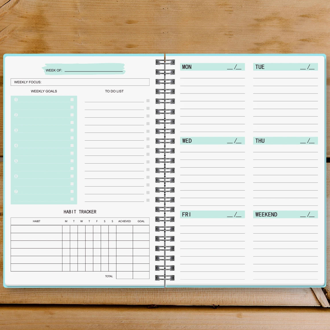 Weekly Planner Agenda