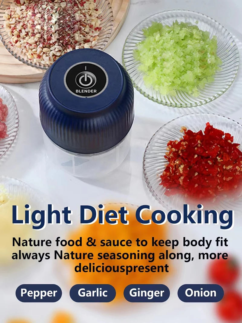 Rechargeable Electric Vegetable Chopper