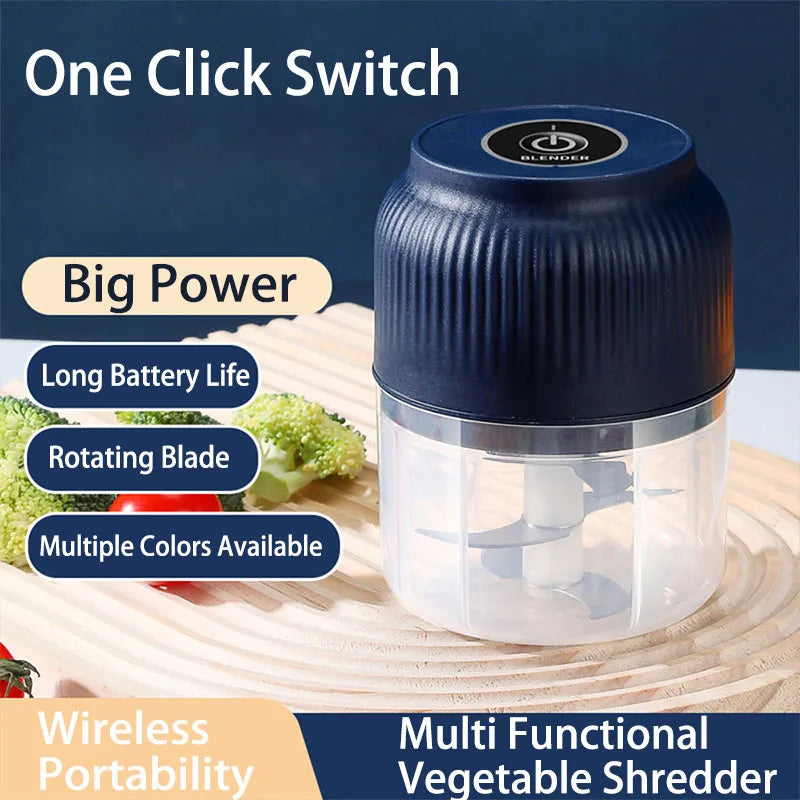 Rechargeable Electric Vegetable Chopper