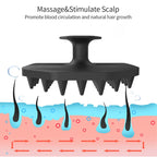 Silicone Shampoo Scalp Hair Massager