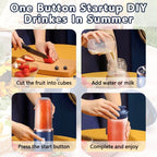 Portable Juicer Cup 6 Blade Blender