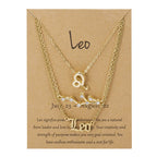 Zodiac Sign Necklace Set
