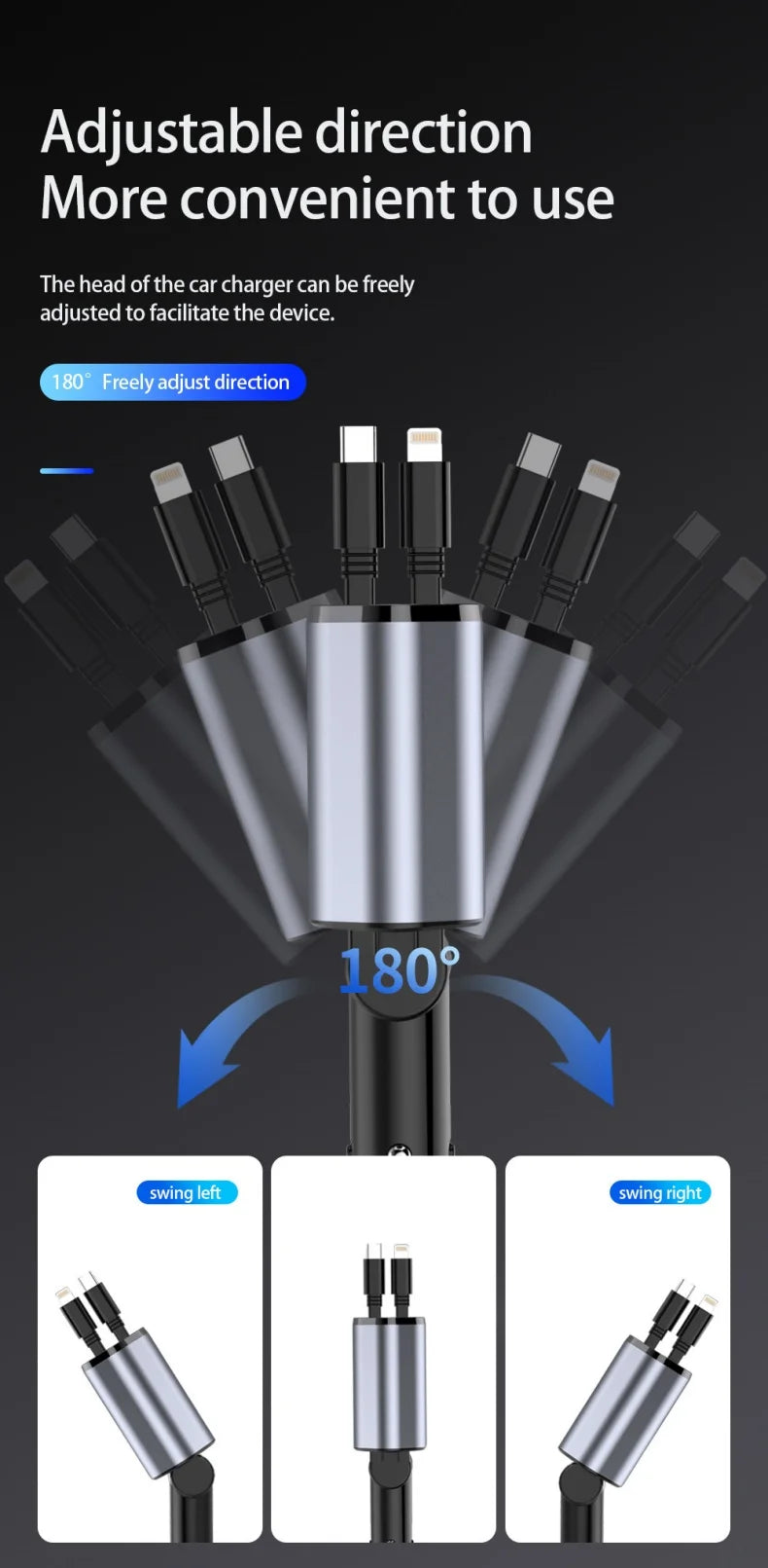 Retractable Car Charger