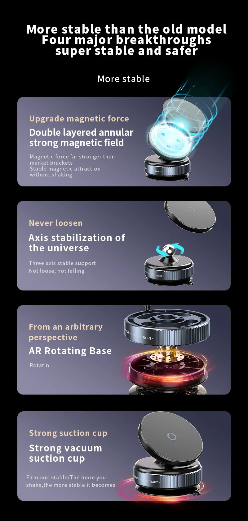 Magnetic Car Phone Holder