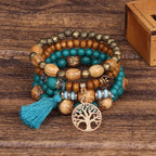 Bohemian Bracelet 4 Pcs Set