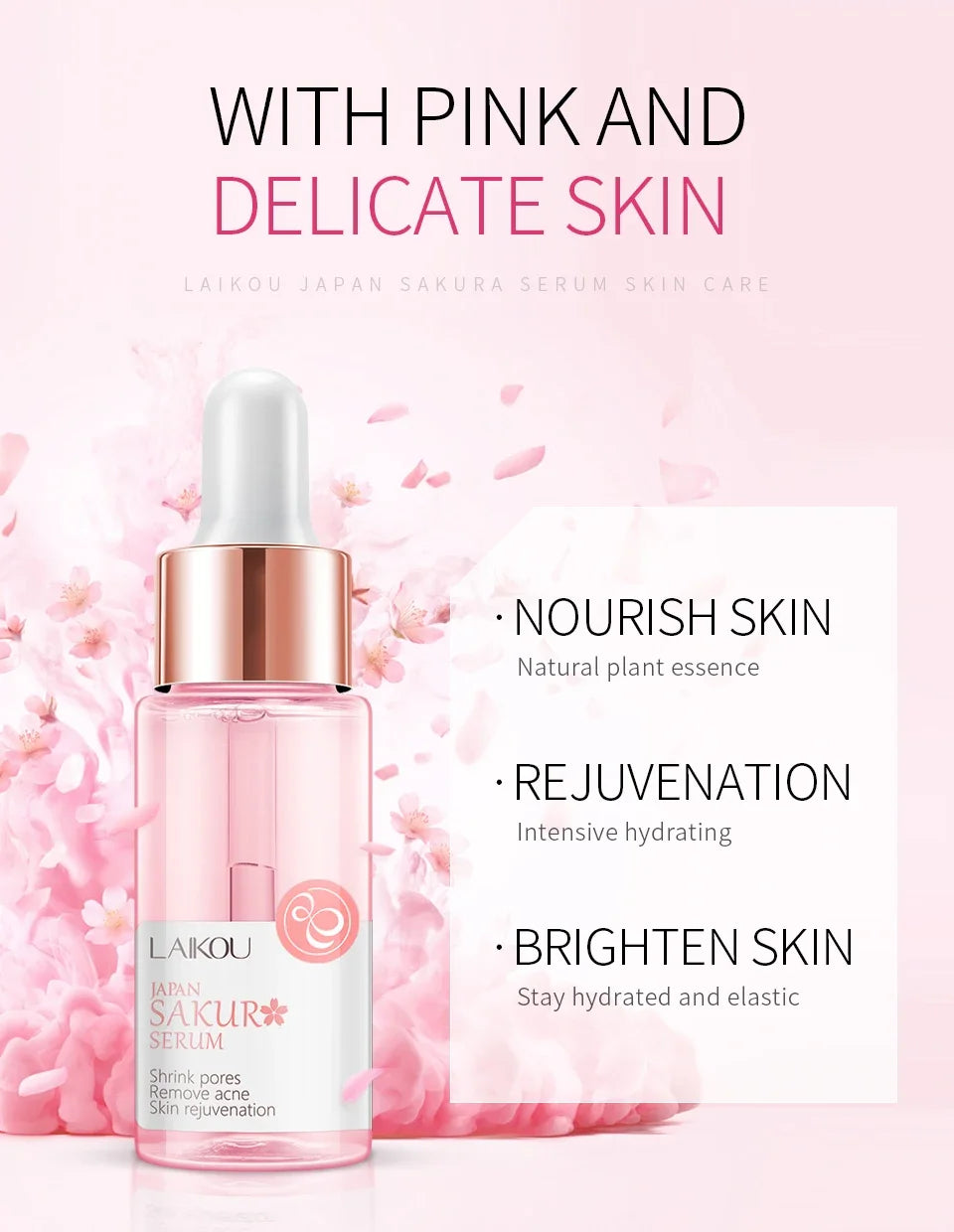 Sakura Face Essence Anti Wrinkle Serum