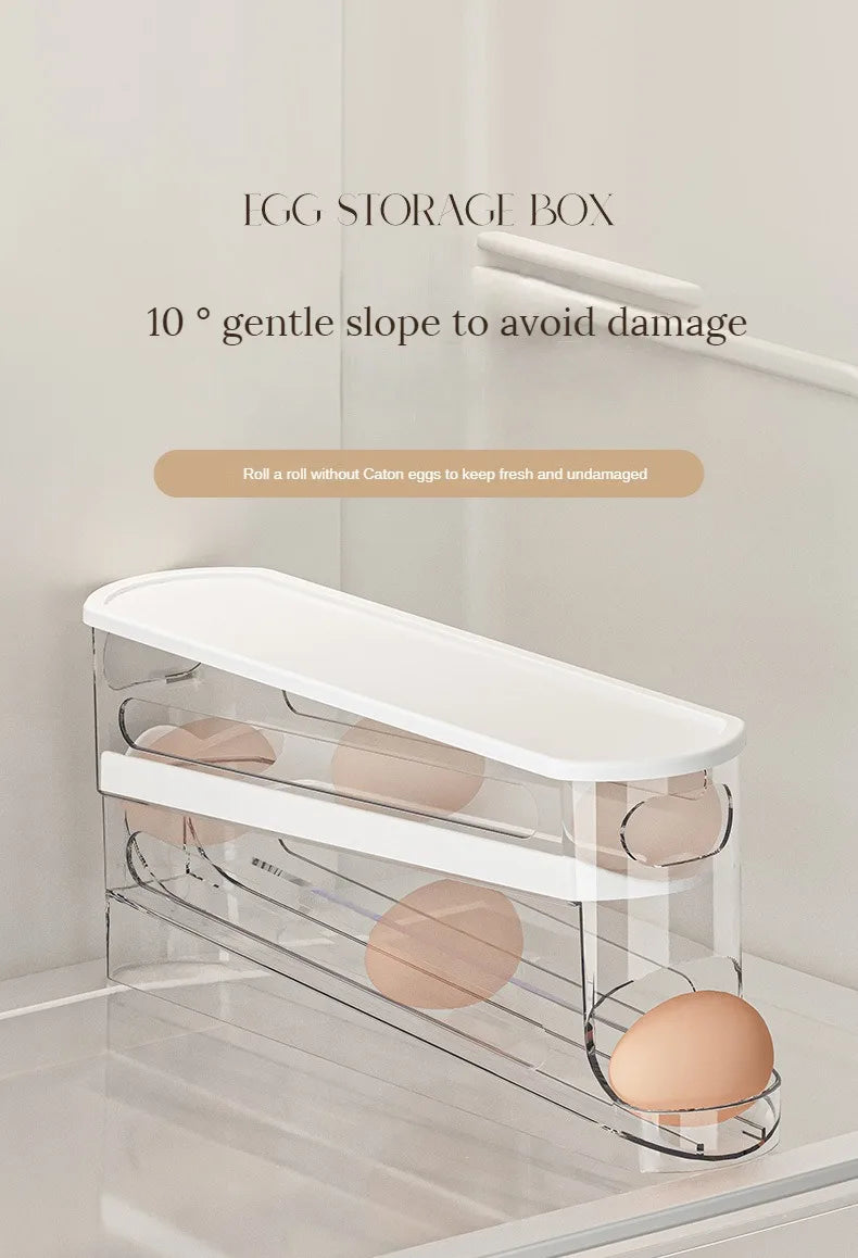 Rolling Egg Storage Box