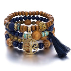 Bohemian Bracelet 4 Pcs Set
