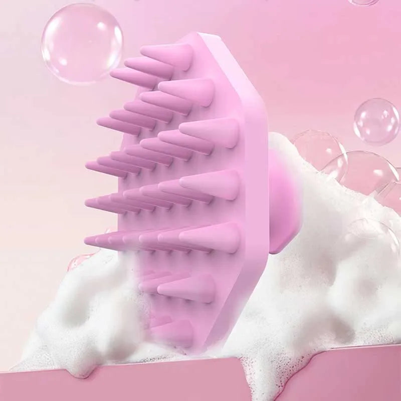 Silicone Shampoo Scalp Hair Massager