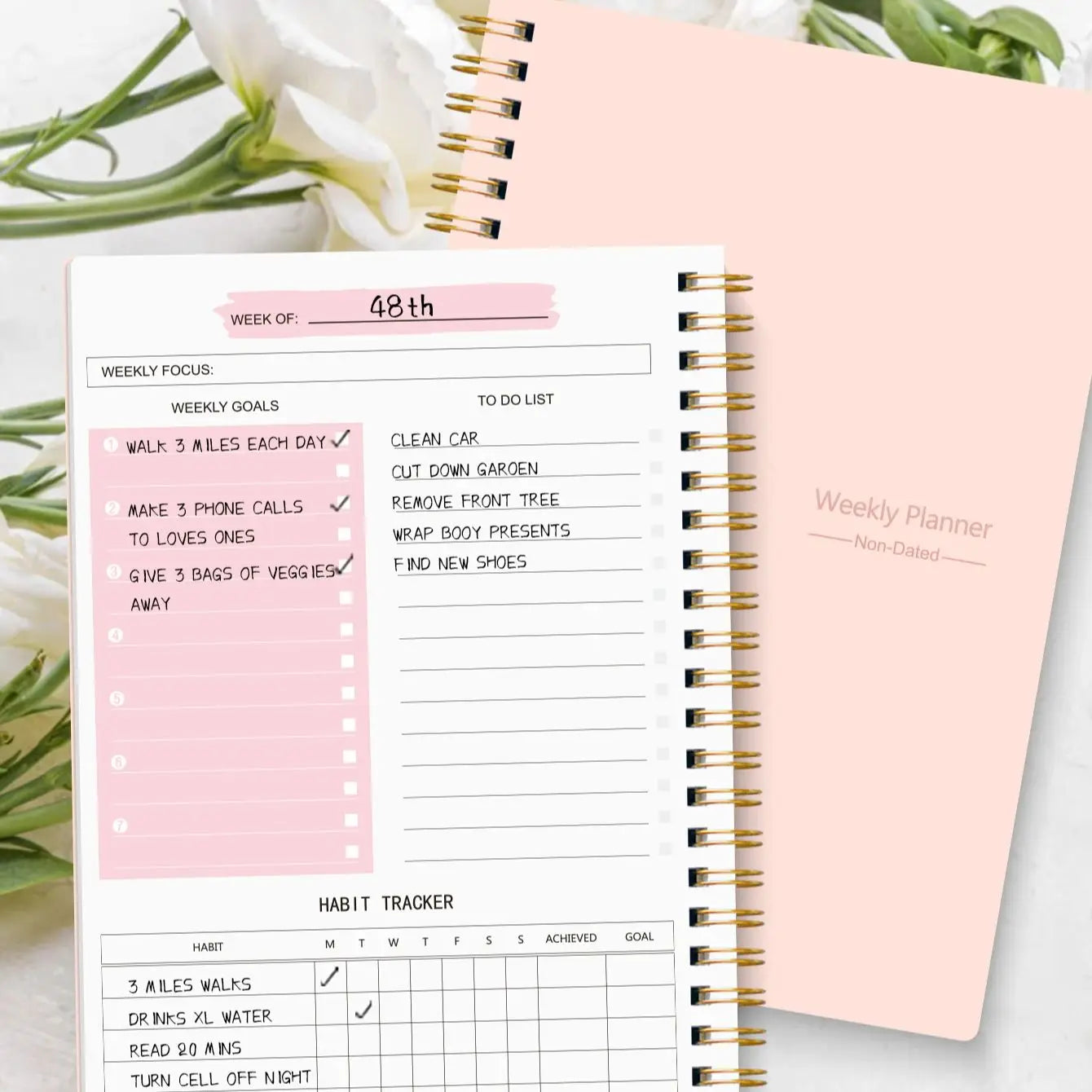 Weekly Planner Agenda