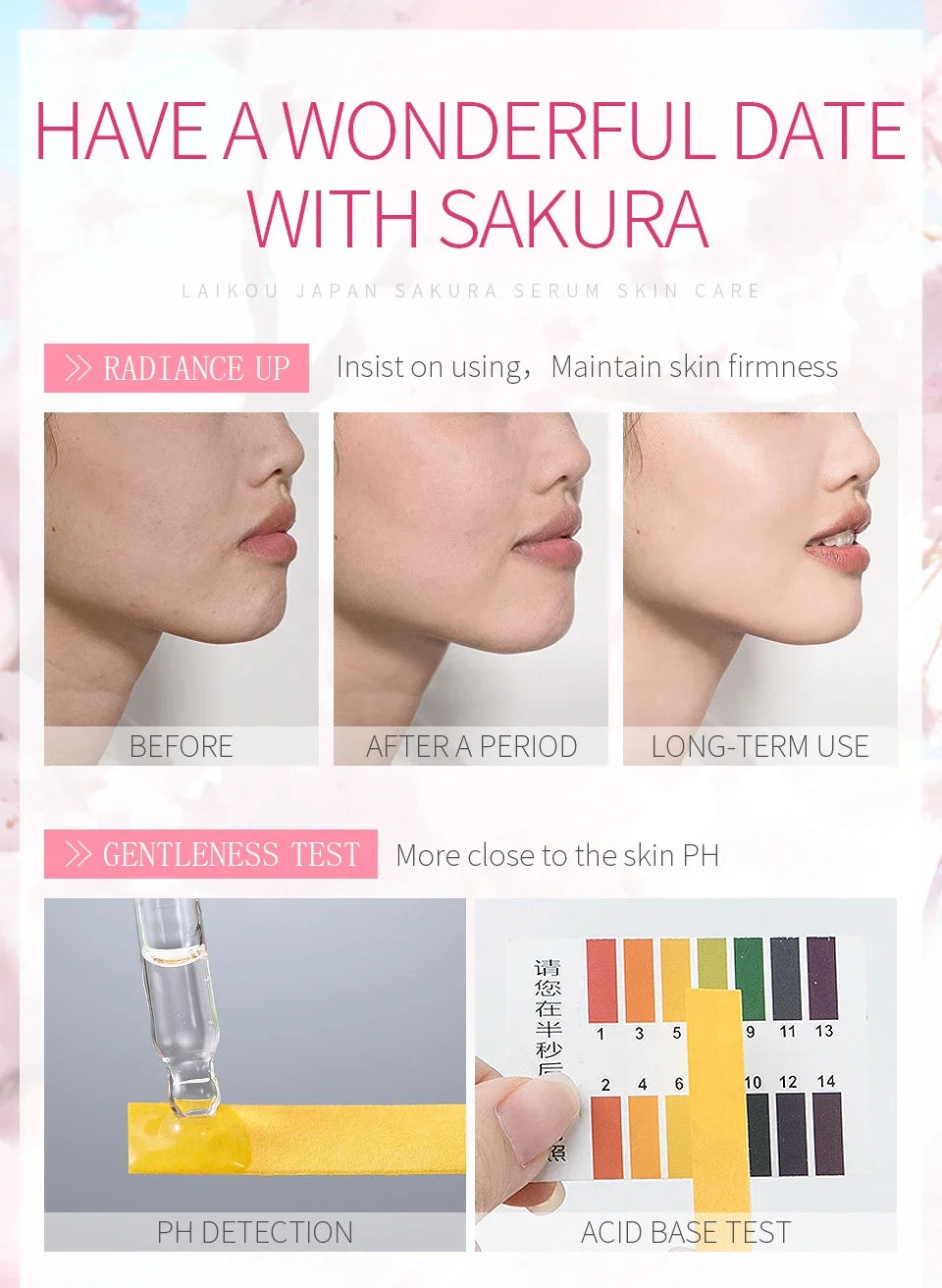 Sakura Face Essence Anti Wrinkle Serum